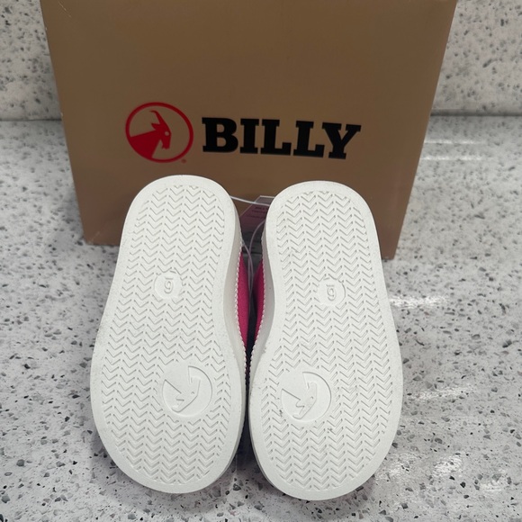 Billy Kids High-Top Sneakers - Fuchsia and Aqua - Picture 4 of 5
